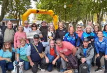 Se celebró en la ciudad de Ranchos un masivo encuentro de Adultos Mayores