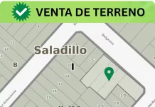 La Cooperativa Eléctrica de Saladillo puso en venta 4 lotes de terreno