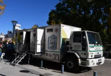 El CAPS Móvil estuvo el pasado Sábado frente al Municipio