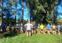 Se llevó adelante en la base de campamento de Cazón un campo de entrenamiento a cargo del profesor Gustavo Romero