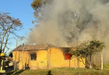 Incendio | Destrucción total de una vivienda en la zona rural