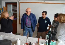 Carlos Antonio Gorosito || Entregó material didáctico para la Modalidad Técnico Químico