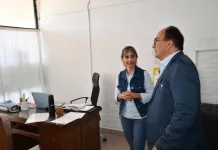 José Luis Salomón concurrió a la sede de la Dirección de Bromatología