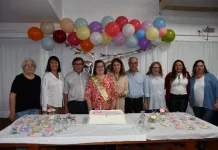 Estela Paoltroni cumplió sus 70 años