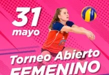 Torneo abierto de vóley femenino