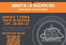 Inscripción || ¿Queres formar parte de defensa civil?