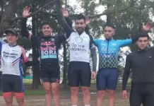 Ciclismo: Federico Vivas ganó nuevamente en Lobos