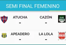 Semifinales Fútbol Femenino: Atucha – Cazón y Apeadero – La Lola