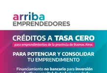 Programa “arriba emprendedores” créditos a tasa cero del ministerio de producción, ciencia e innovación tecnológica de la Provincia de Buenos Aires