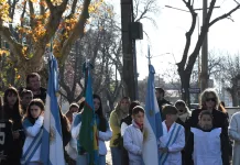 Acto por el día de la afirmación de los derechos argentinos sobre las islas Malvinas