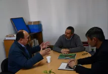 Importante reunión con funcionarios de hidráulica de la provincia de Buenos Aires