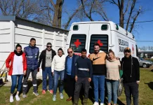 El Intendente Municipal Ing. José Luis Salomón realizó una recorrida por la localidad de Saladillo Norte