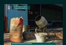 El área de pavimento está llevando a cabo tareas de reconstrucción de veredas