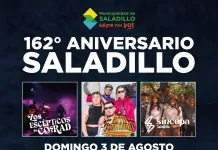 El 162 aniversario de Saladillo tendrá el cierre con «Los Totora»