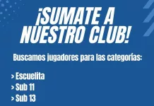 La Asociación Civil Carlos Calvo invita a niños y niñas a formar parte de nuestra familia deportiva