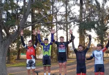 Ciclismo: Emiliano Sagardoy fue segundo en la prueba central en Lobos