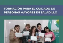 Finalizó con éxito la Capacitación para Personal de Pensiones Geriátricas Municipales