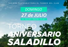 Deportes: Torneos 162° Aniversario de la Ciudad de Saladillo