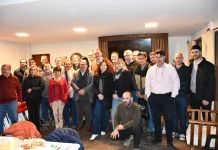 El Centro de Ingenieros de Saladillo mantuvo una reunión con la participación del intendente