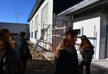 Recorrida por la obra de ampliación del Centro Universitario Regional Saladillo