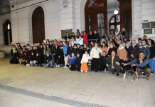 Se realizó el ensayo general de todos los que van a participar en el Pericón Nacional