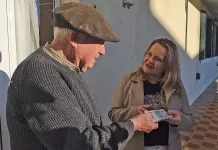 Fiestas Patrias || Raúl Laforcada donó 1 millón de pesos al Hogar de Ancianos