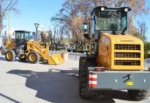 El Municipio de Saladillo sumó dos palas cargadoras nuevas para la recolección de residuos