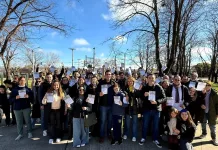 Fuerza Patria Saladillo presentó su lista de candidatos en el Barrio 96 Viviendas