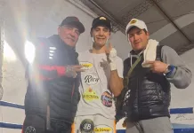 El Saladillense Mateo Miramont logró un KO técnico en su tercera pelea profesional