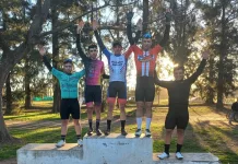 Ciclismo: Uriel Tolosa segundo en Lobos