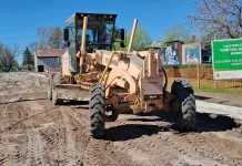 Avanza la obra de apertura de la Av. Moreno