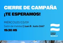 Cierre de Campaña | Fuerza Patria Saladillo