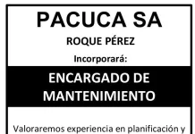 Búsqueda Laboral | Encargado de mantenimiento