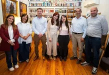 Cristina Fernández de Kirchner recibió a dirigentes de la Séptima Sección Electoral
