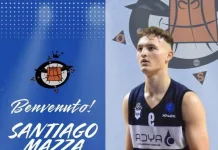 Básquet: Santi Mazza continúa en Italia con su carrera deportiva