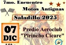 Se postergó la Expo Provincial de Motos Antiguas en el Aeroclub de Saladillo