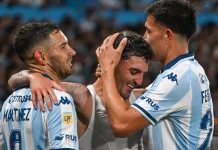 En un partidazo, Racing derrot贸 3-2 a River y lo elimin贸 en los octavos del Torneo Clausura