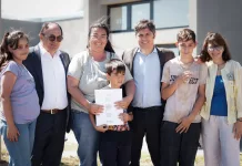 Kicillof entregó viviendas en Saladillo