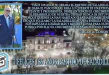 186 años de la creación del partido de Saladillo