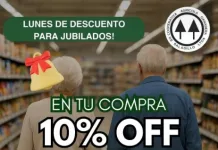 Supermercado Cooperativa Agrícola || HOY descuento del 10 por ciento para jubilados