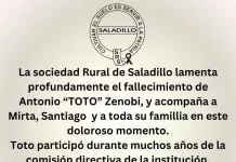 Condolecías de la Sociedad Rural de Saladillo