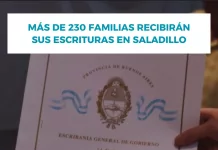 Se realizará la entrega de más de 230 escrituras a familias de nuestra comunidad