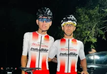 Ciclismo: Saladillenses corrieron en la 1° Nocturna de Azul