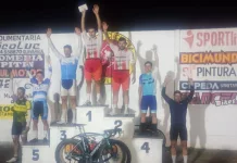 Ciclismo: Saladillenses corrieron en la Nocturna de Azul