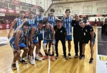 Básquet: Cierre de gira con un triunfo para los pibes de Racing de Chivilcoy