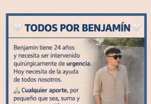 Se necesita colaboración: “Todos por Benjamín”