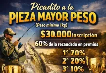 Pesca: Concurso en la Laguna Indio Muerto