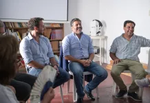 Carlos Bianco respaldó en Saladillo a la lista que representa al gobernador Axel Kicillof