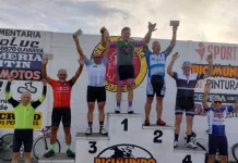 Ciclismo: Segundo lugar para Juan C. Funes en Azul