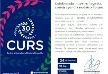 INVITACIÓN OFICIAL – 30° Aniversario del C.U.R.S. e Inauguración de Obras